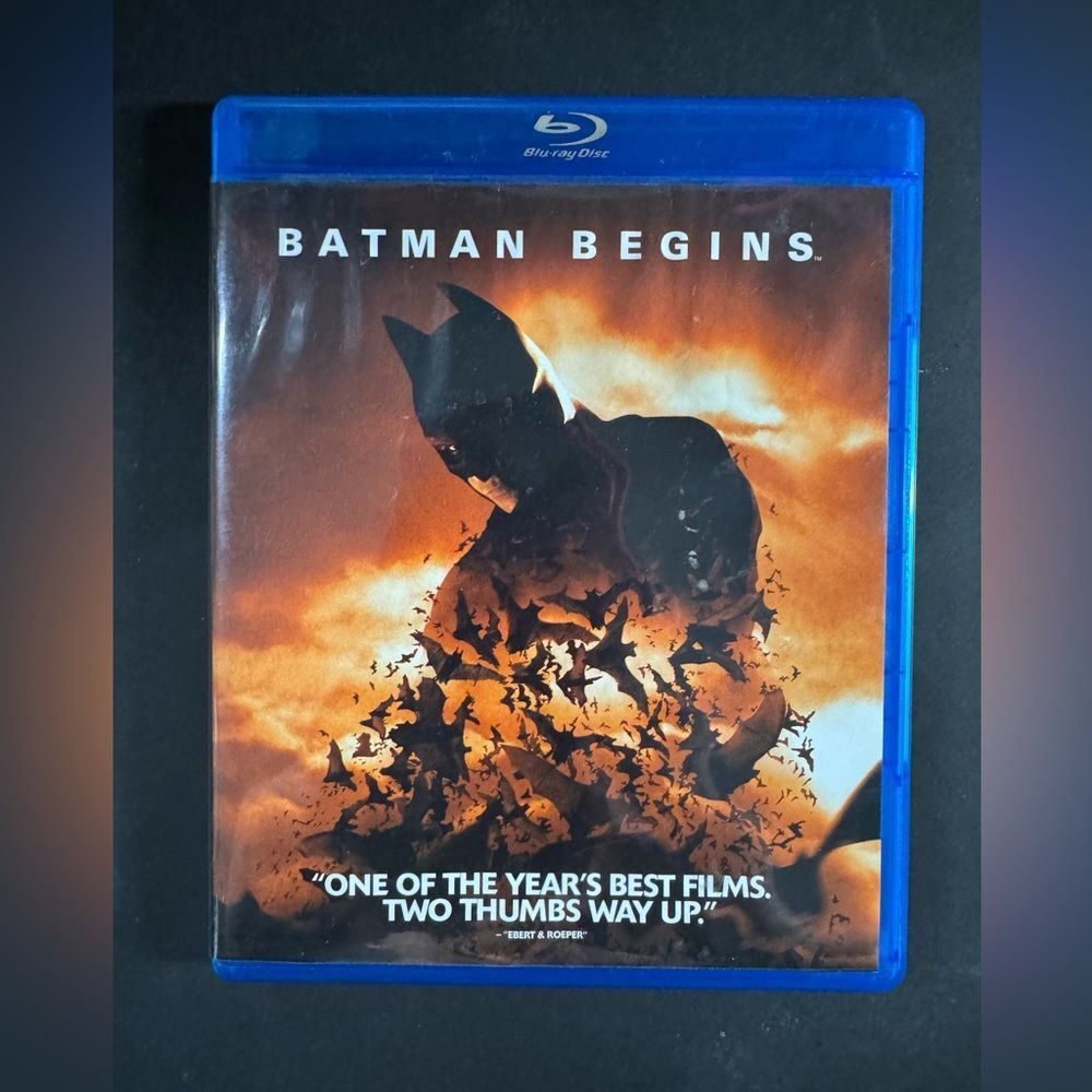 Batman Begins [Blu-ray, 2005] DVD, Morgan Freeman, Ken Watanabe, Rutger Hauer